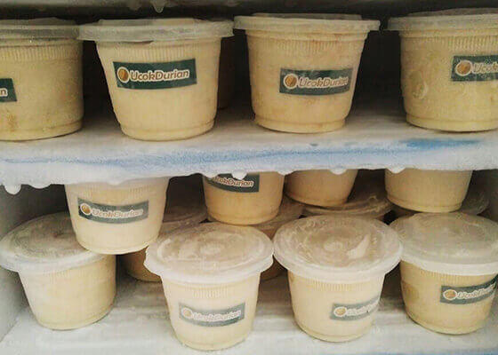 ice cream durian 150ml